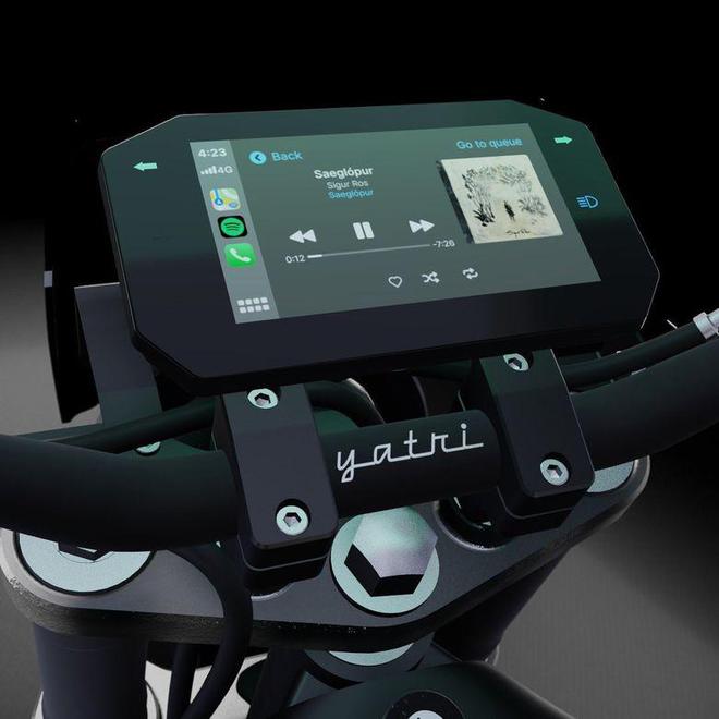 Yatri P1 Gen 2 定义未来骑行，全球首款无线CarPlay摩托车的科技革新
