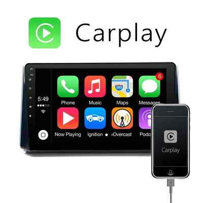 19款丰田卡罗拉导航装置效果解析 无线CarPlay体验与安装指南